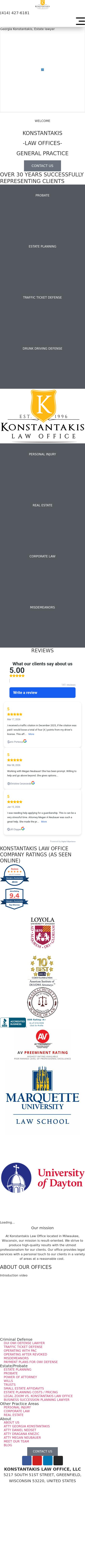 Georgia L. Konstantakis - Greendale WI Lawyers