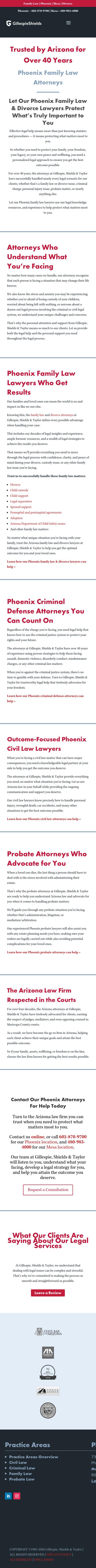 Gillespie, Shields & Durrant - Phoenix AZ Lawyers