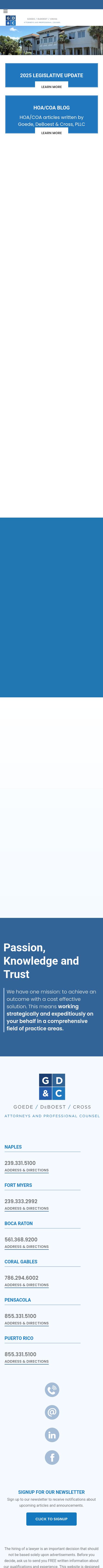 Goede, Adamczyk & DeBoest, PLLC - Naples FL Lawyers