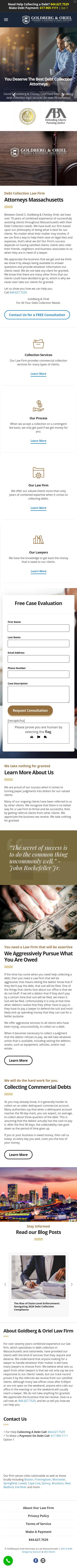 Goldberg & Oriel - Framingham MA Lawyers