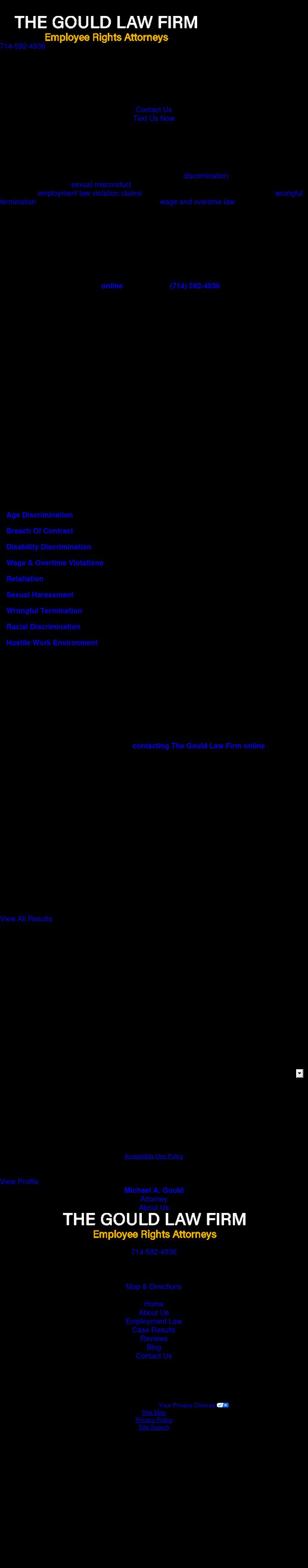 Gould & Associates - Tustin CA Lawyers