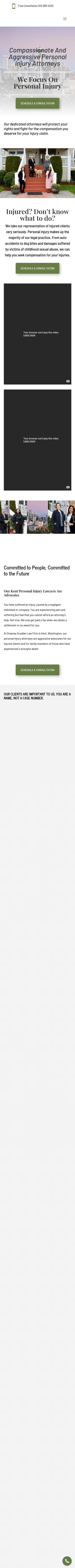 Greaney Law Firm, PLLC - Kent WA Lawyers