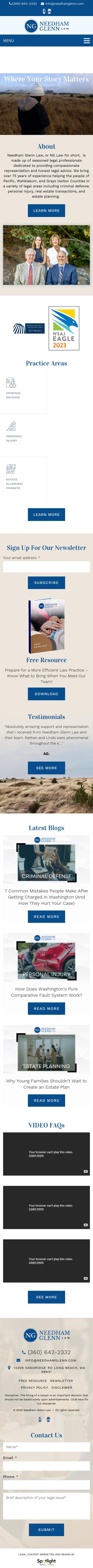 Guy M. Glenn - Long Beach WA Lawyers