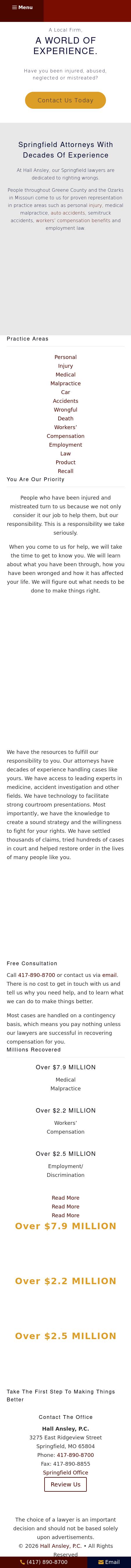 Hall Ansley, P.C. - Springfield MO Lawyers