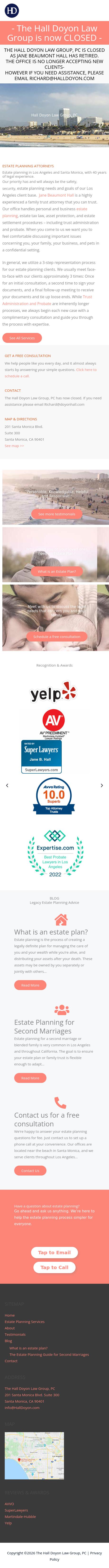 Hall Doyon Law Group - Santa Monica CA Lawyers