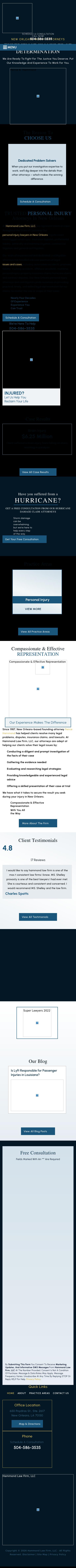 Hammond Law Firm LLC - New Orleans LA Lawyers