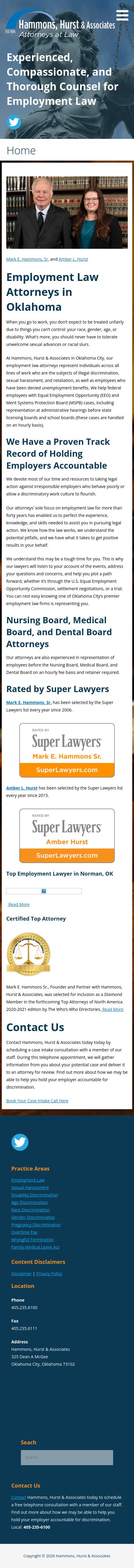 Hammons Gowens Hurst & Associates - Oklahoma City OK Lawyers