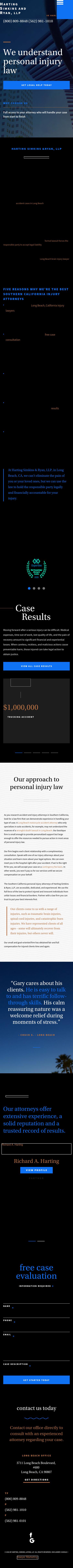 Harting Simkins & Ryan LLP - Long Beach CA Lawyers