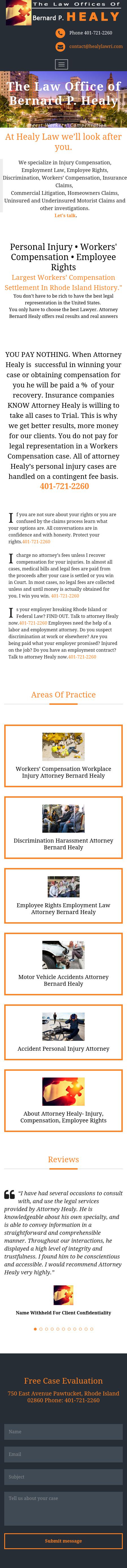 Healy Law - Pawtucket RI Lawyers