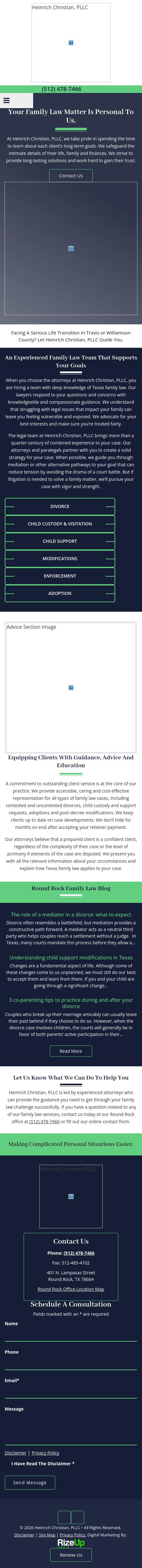 Heinrich Christian, PLLC - Round Rock TX Lawyers