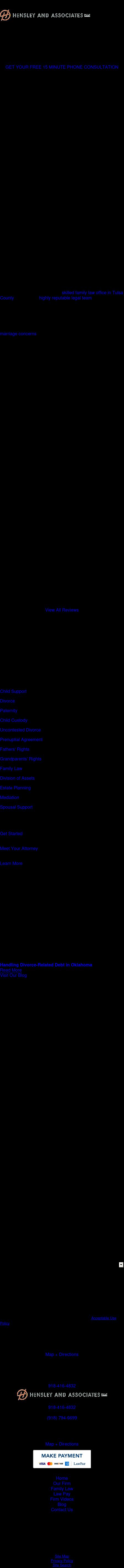 Hensley Legal Services, PLLC - Tulsa OK Lawyers
