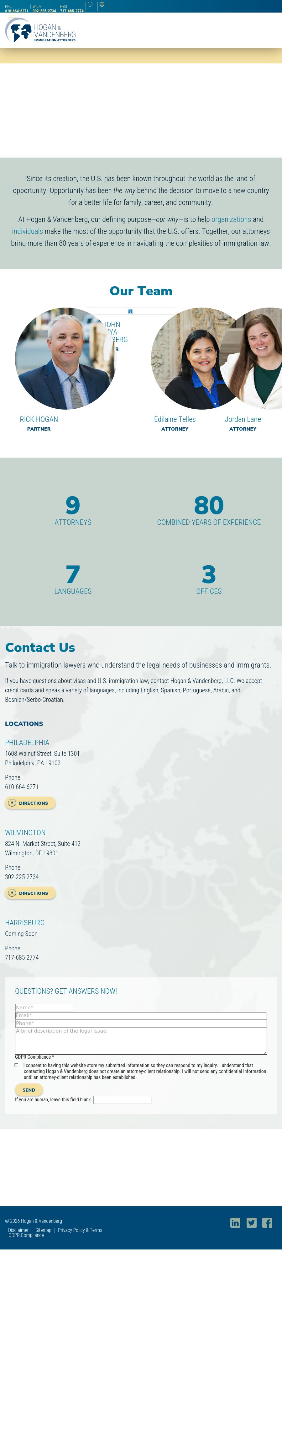 Hogan & Vandenberg, LLC - Bala Cynwyd PA Lawyers