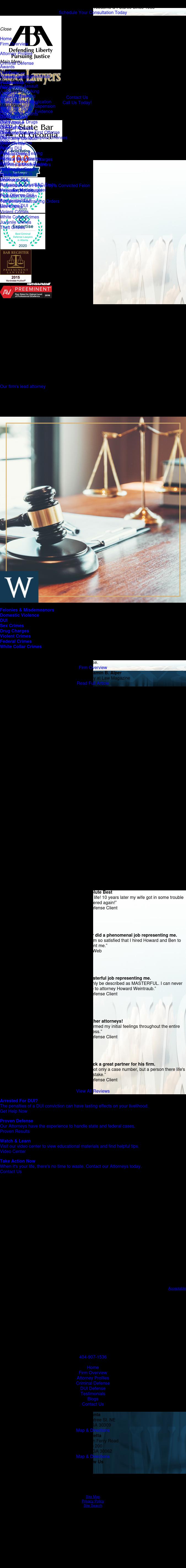 Howard Weintraub PC - Atlanta GA Lawyers