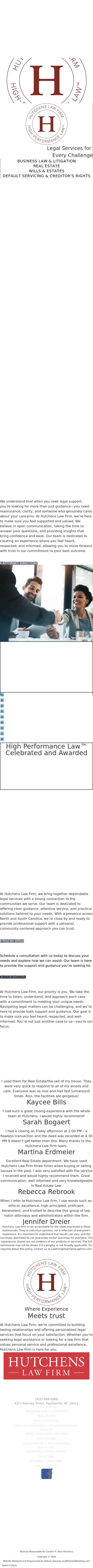 Hutchens Law Firm - Fayetteville NC Lawyers