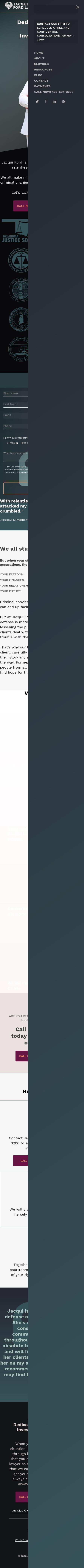 Jacquelyn Ford Law, P.C. - Oklahoma City OK Lawyers