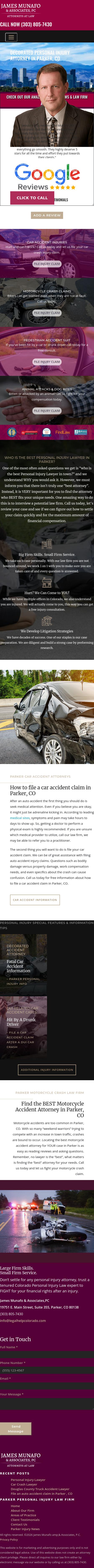 James Munafo & Associates, P.C. - Parker CO Lawyers
