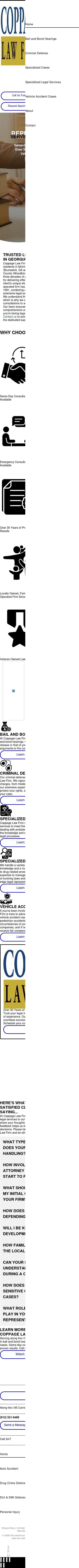 James R. Coppage Attorney at Law - Brunswick GA Lawyers