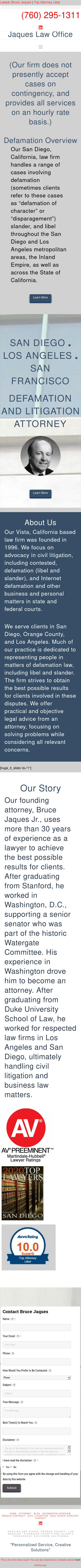 Jaques Law Office - Vista CA Lawyers