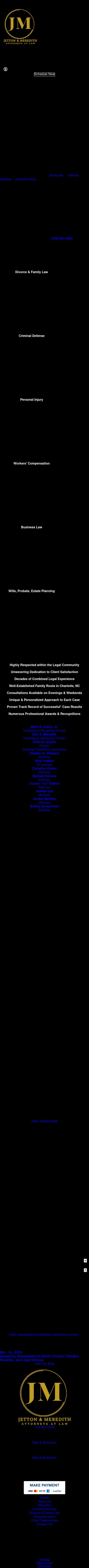 Jetton & Meredith, PLLC - Charlotte NC Lawyers