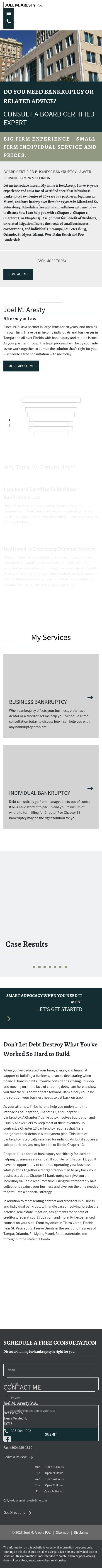 Joel M. Aresty, P.A. - North Miami FL Lawyers