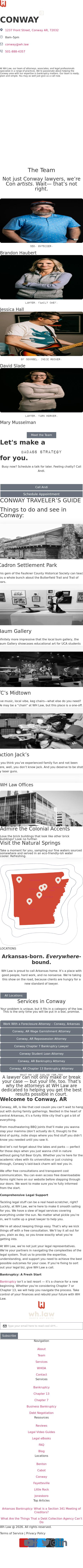 wh Law - Conway AR Lawyers