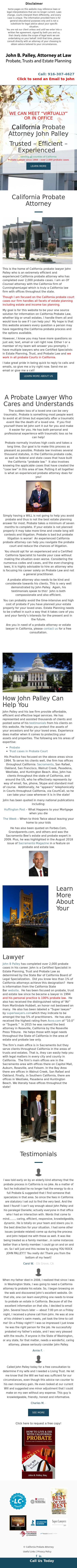 John B. Palley - Meissner, Joseph & Palley - Sacramento CA Lawyers