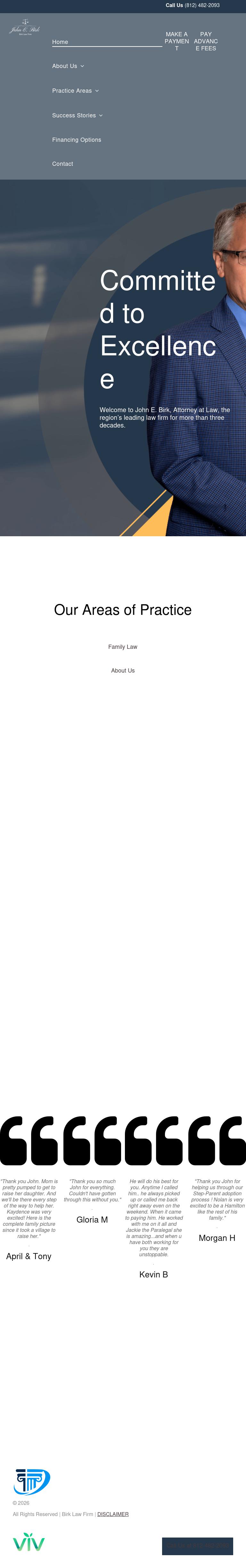 John E. Birk, Attorney at Law - Jasper IN Lawyers