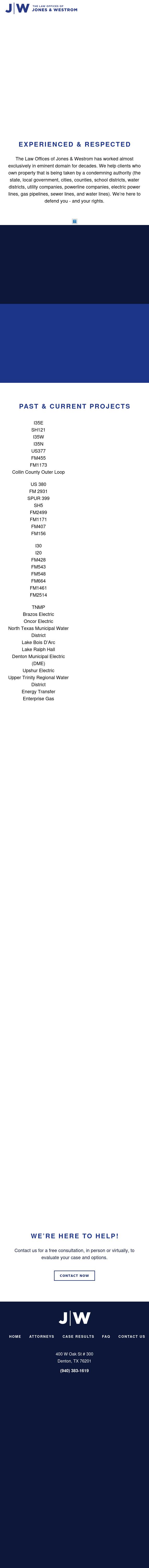 Jones & Westrom - Denton TX Lawyers