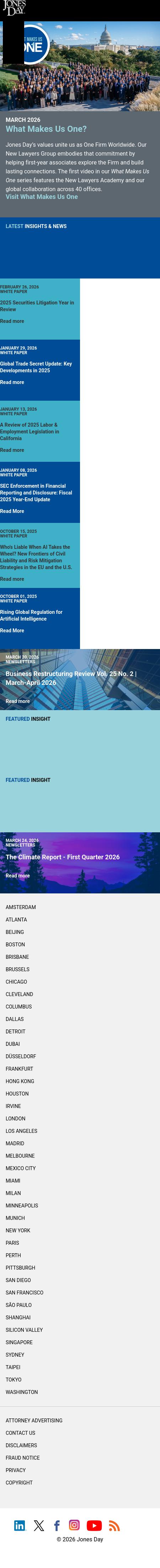 Jones Day - Irvine CA Lawyers