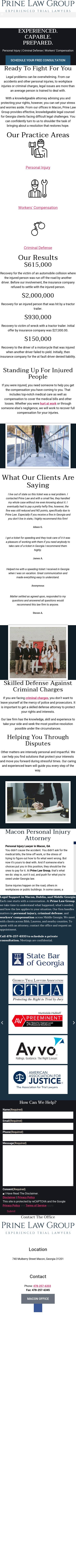 Joseph Prine - Macon GA Lawyers