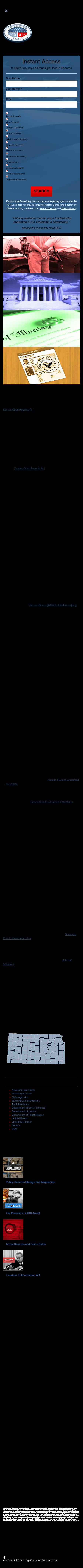 Kansas State Records - Wichita KS Lawyers