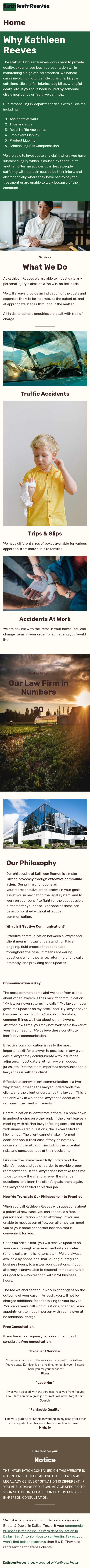 Kathleen K. Reeves & Associates - San Leandro CA Lawyers