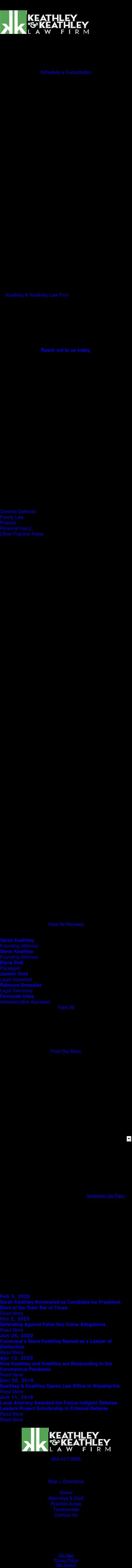 Keathley & Keathley - Corsicana TX Lawyers