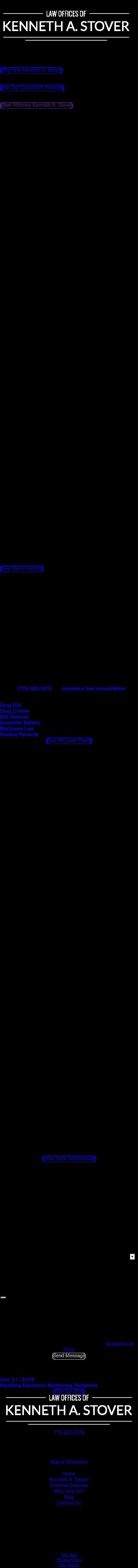 Ken Stover Law - Reno NV Lawyers