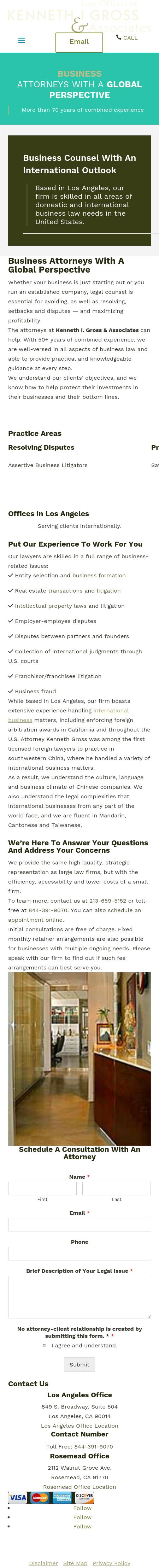 Kenneth I. Gross & Associates - Rosemead CA Lawyers