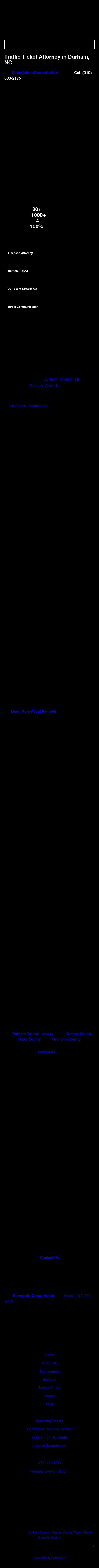 Kenneth J. Duke, Attorney at Law - Durham NC Lawyers