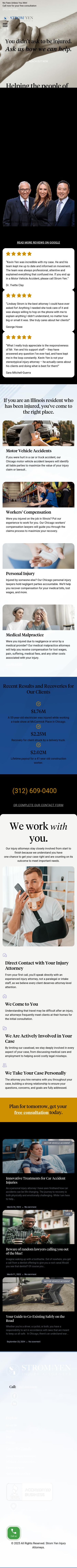 Strom Yen Injury Attorneys - Chicago IL Lawyers