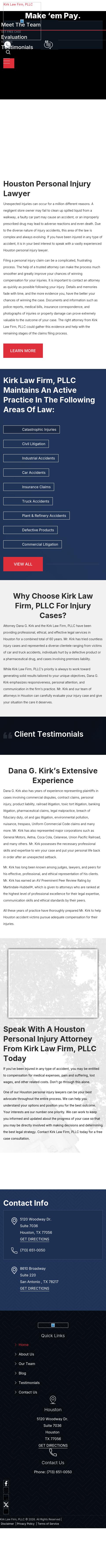 Kirk Law Firm - Baytown TX Lawyers