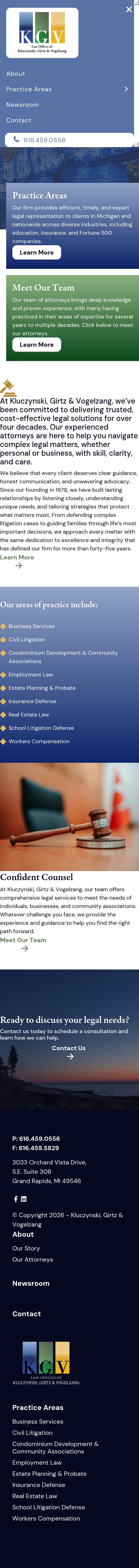 Kluczynski, Girtz & Vogelzang - Grand Rapids MI Lawyers