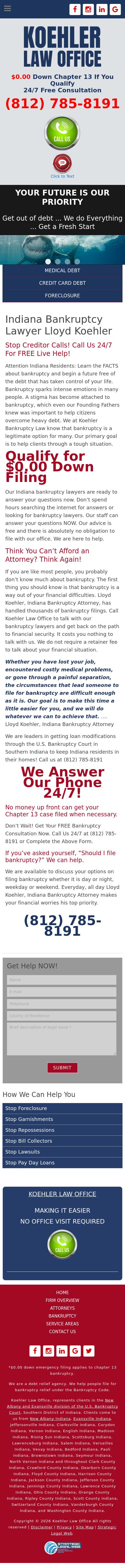 Koehler Law Office - New Albany IN Lawyers
