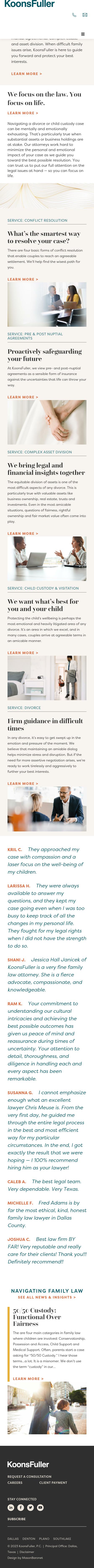 KoonsFuller P.C. - Dallas TX Lawyers