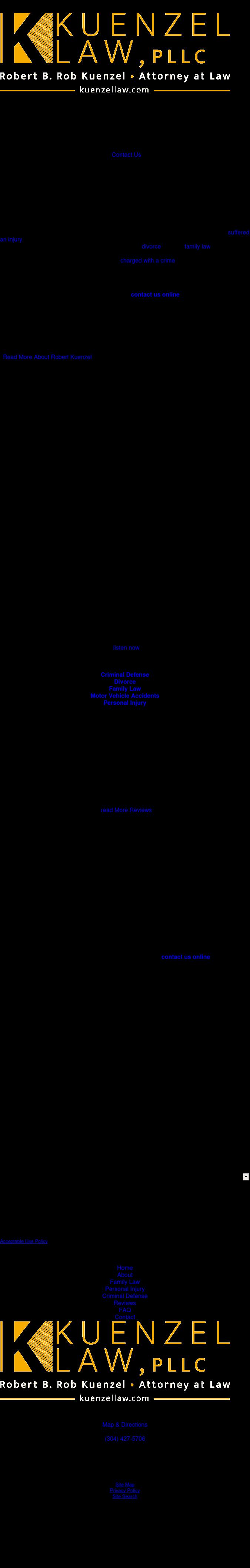 Kuenzel & Associates, PLLC - Chapmanville WV Lawyers