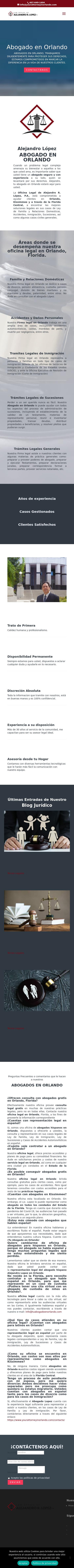 Law Office of Alejandro R. Lopez, P.A. - Orlando FL Lawyers