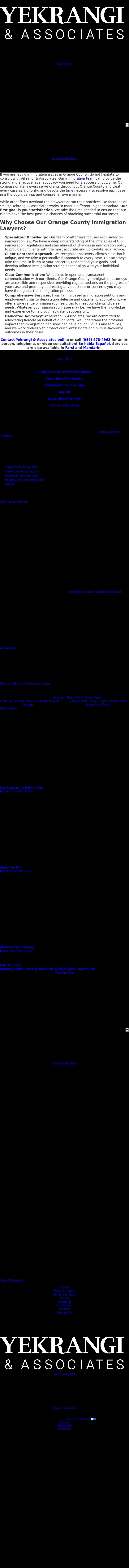 Law Office of Ashkan Yekrangi - Irvine CA Lawyers