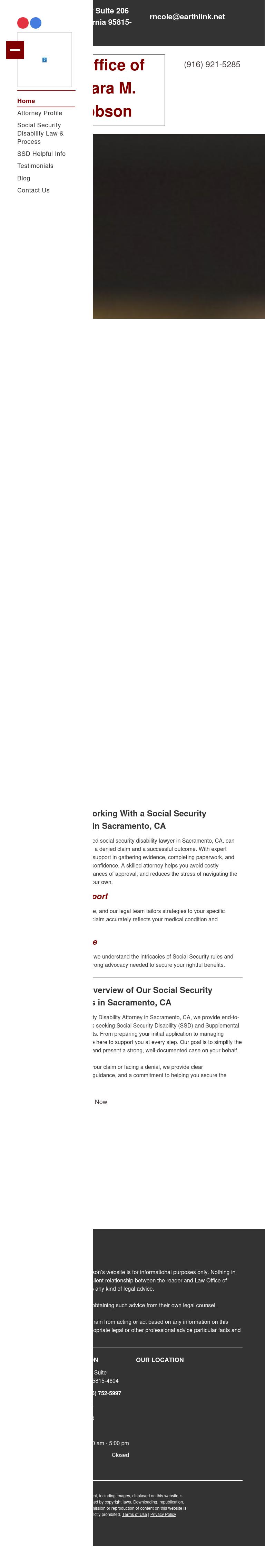 Law Office of Barbara M. Jacobson - Sacramento CA Lawyers