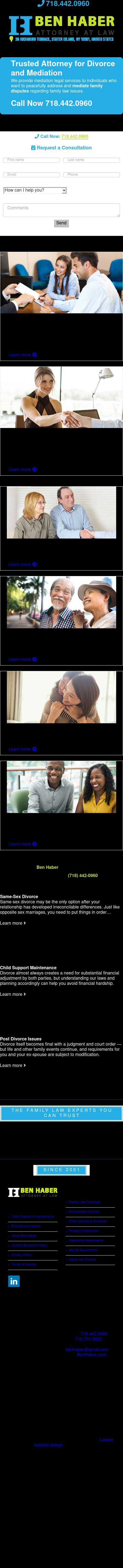 Law office of Benjamin Haber - Staten Island NY Lawyers