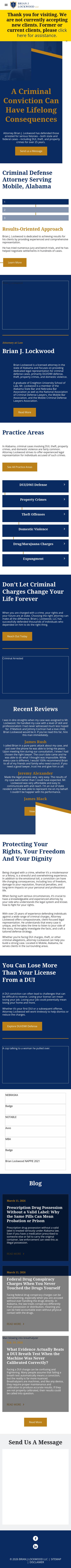 Law Office of Brian J. Lockwood - Mobile AL Lawyers