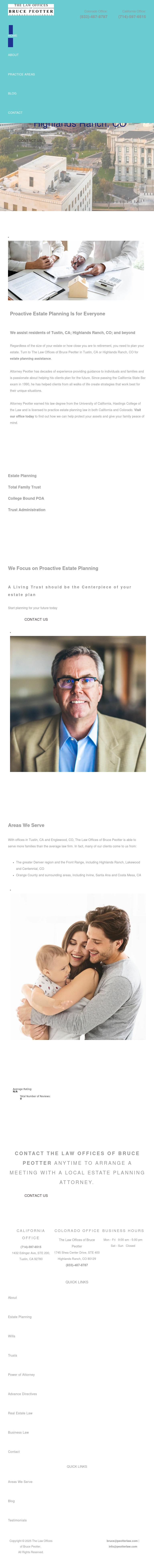 Law Office of Bruce Peotter - Tustin CA Lawyers