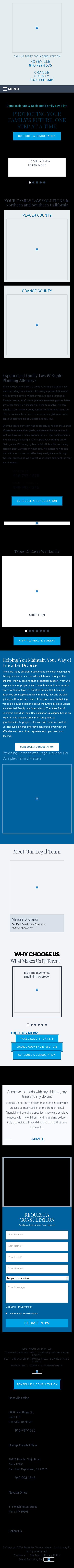 Law Office of Cecil & Cianci, PC - Roseville CA Lawyers