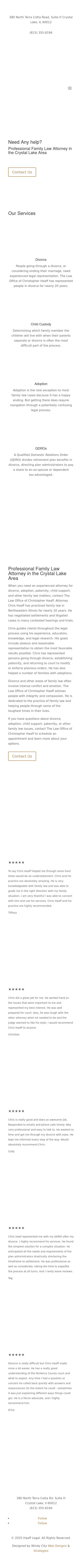 Law Office of Christopher Haaff - Crystal Lake IL Lawyers